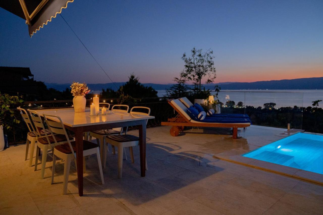 Casa Farmak - 4 Bedroom Lux Apartment With Infinity Pool & Lake View Ohrid Eksteriør billede