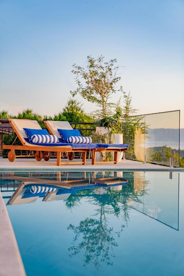Casa Farmak - 4 Bedroom Lux Apartment With Infinity Pool & Lake View Ohrid Eksteriør billede